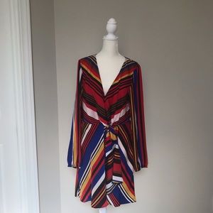 Express Multi color Dress Size L
